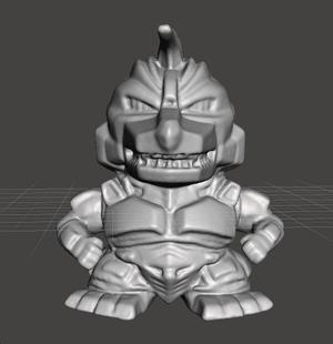 SD MECHA GODZILLA 2013 PVC SUPER DEFORMED CHIBI