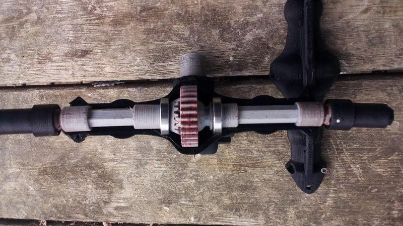 CV joints for tahustvedt's Ursa (bear) - Fully printable Monster Truck