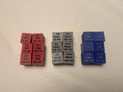 Battletech Movement Dice