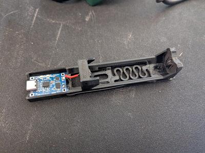 18650 charger via HW-373  TP4056 USB-C module