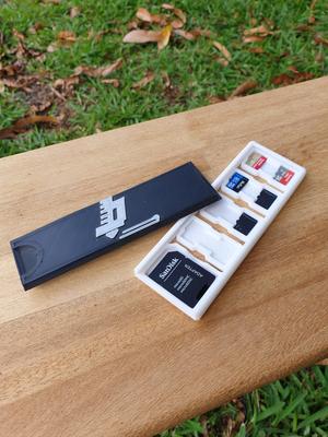 Micro SD card organiser
