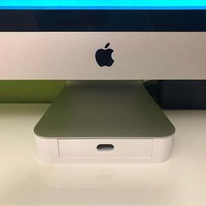 iMac support with drawer