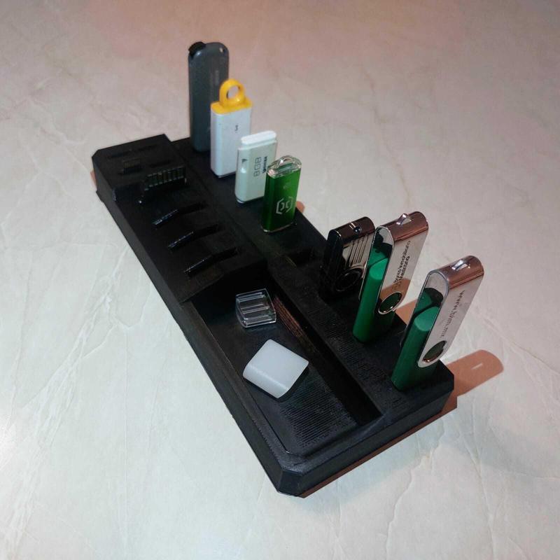 Organizador USB y Micro SD