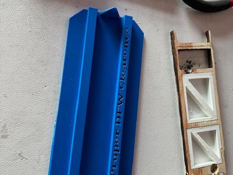 Pinewood Derby Rail Rider Center Line Gauge