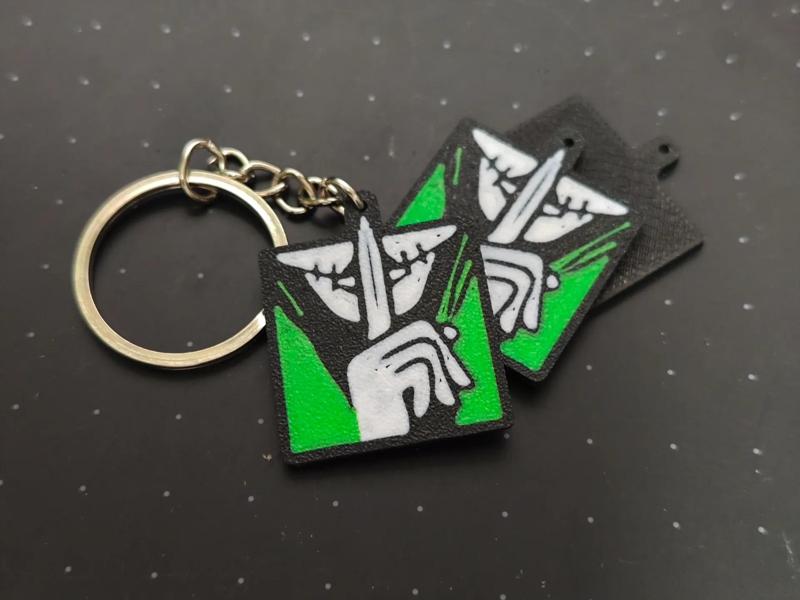 Rainbow Six Siege Caveira Keychain