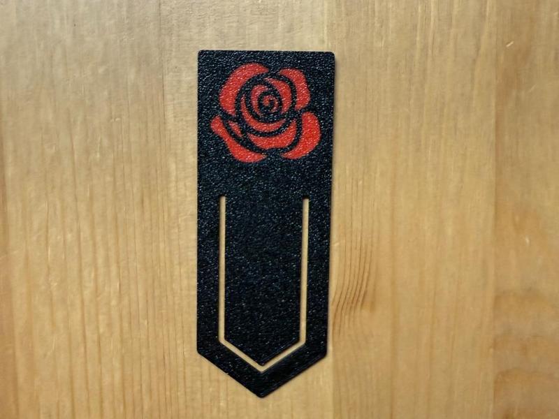 Rose Bookmark