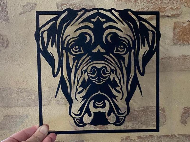 Wall Art Bullmastiff