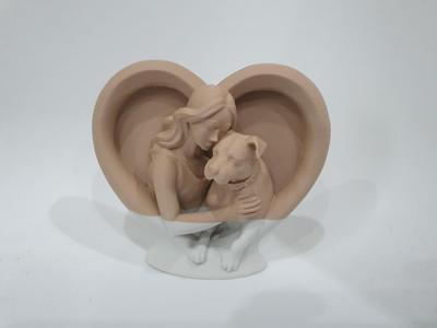 Heart Sculpture Cane Corso Dogmum dog love