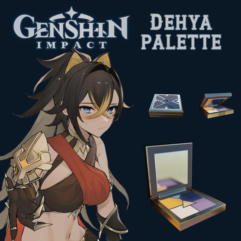 Genshin Impact Dehya Palette