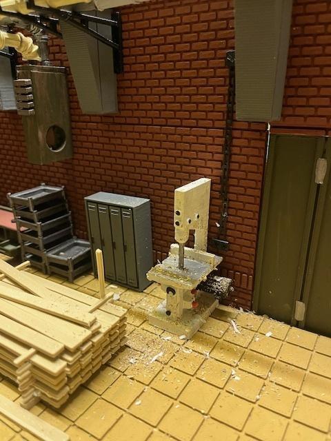 Bandsaw BW Werkstadt G-gauge, 1-gauge, 0-gauge, H0-gauge, 1:16