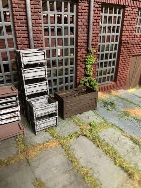 Wooden transport rack G-gauge, Gauge1, Gauge0, Gauge H0, Gauge TT directly deposited