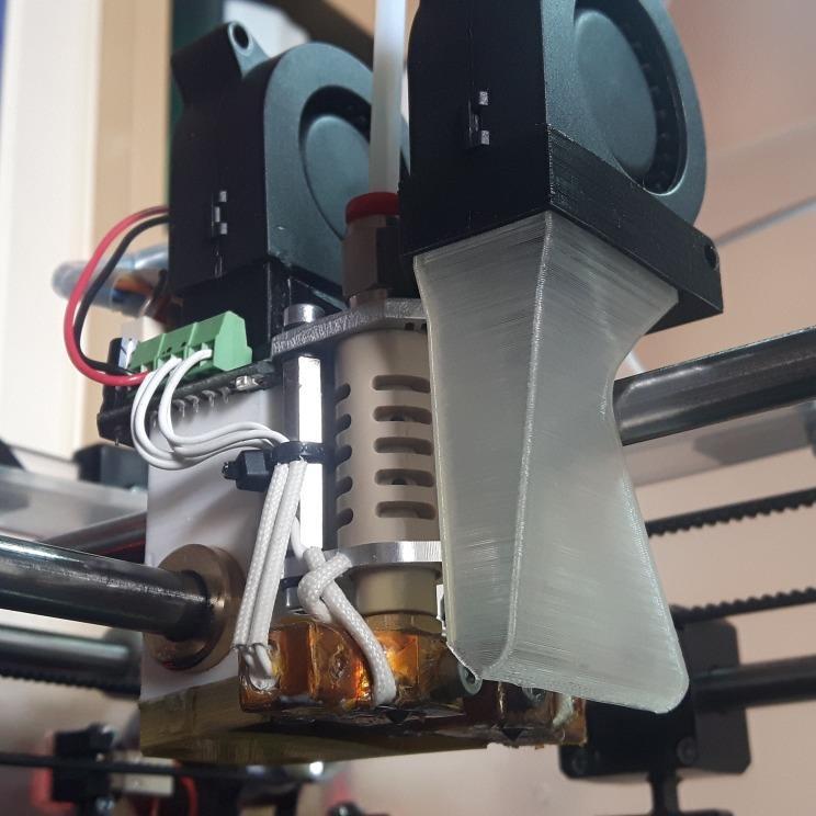 Velleman Vertex K8400 fan duct for 4020 turbine