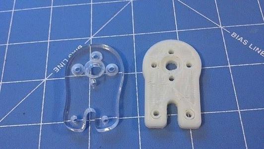 Arducopter motor mount for A-2830/12 motor