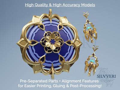 Wanderer Hat for Cosplay - Genshin Impact - Instant Download STL Files for 3D Printing