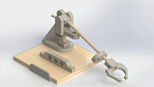 Hydraulic Powered Robotic Arm