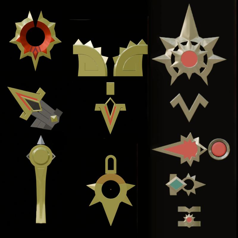 Mavuika Cosplay Pack - Genshin Impact