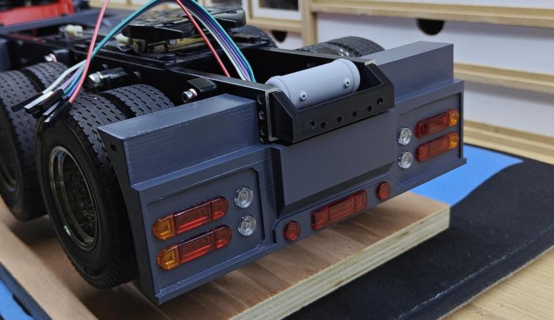 1/14 rear bumper US tamiya truck