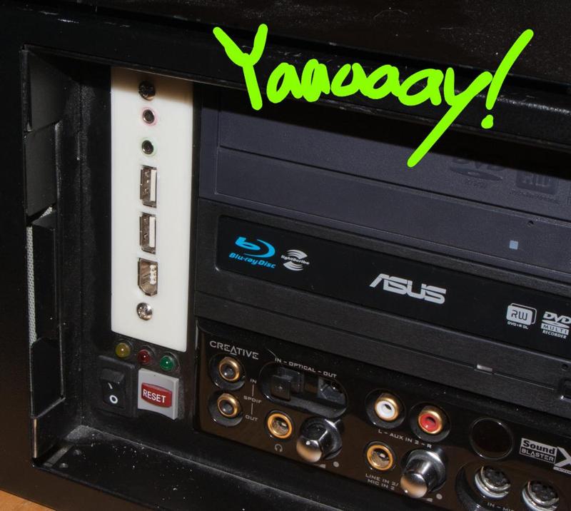 3.5 inch I/O Cover Plate