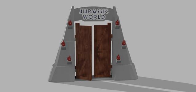 Jurassic door