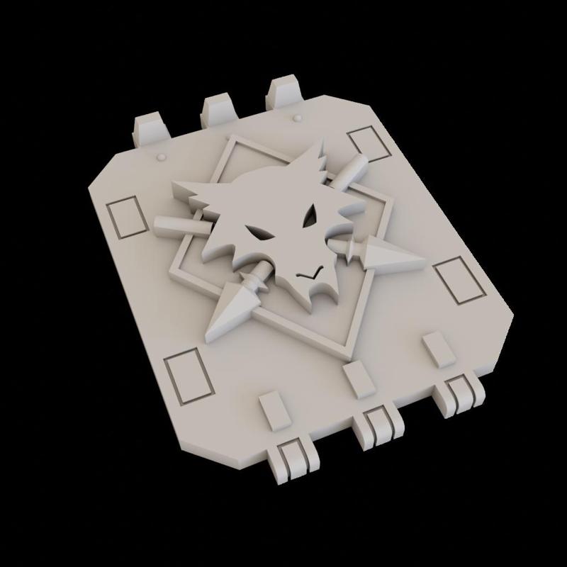 Land Raider or Spartan door (Wolfspears)