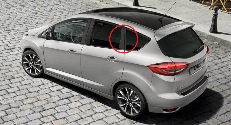 Ford C-Max 11-BM Rear Door Pillar Cover Rear