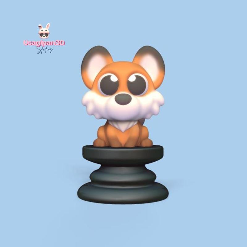 Little Prince Chess - Knight - Fox