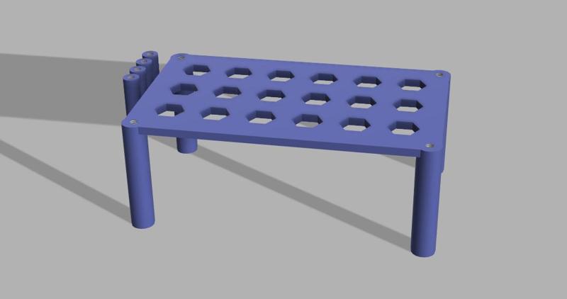 Yokomo YD2 SD 1.0 RD 1.0 TOP BATTERY MOUNT for LOAD TRANSFER