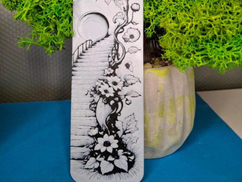 Stairway in Bloom Bookmark