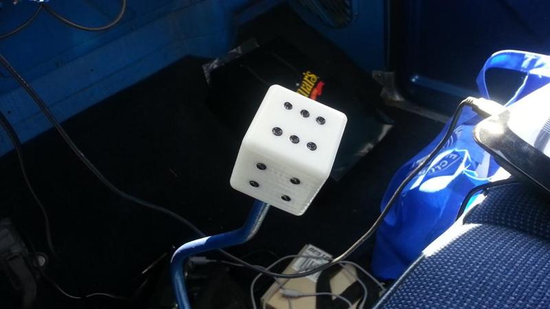 Shift knob die