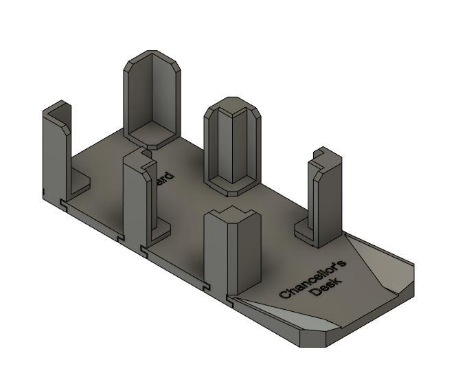 Compactable Secret Hitler Policy Holder