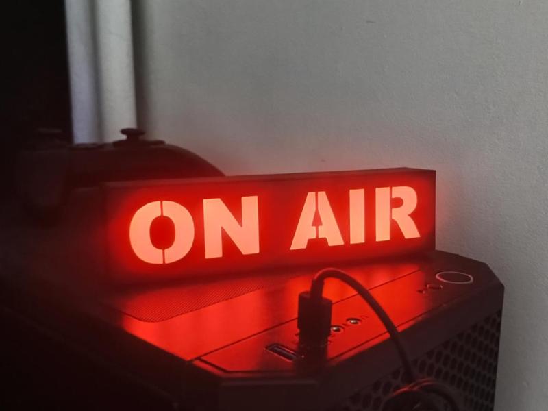 On Air sign