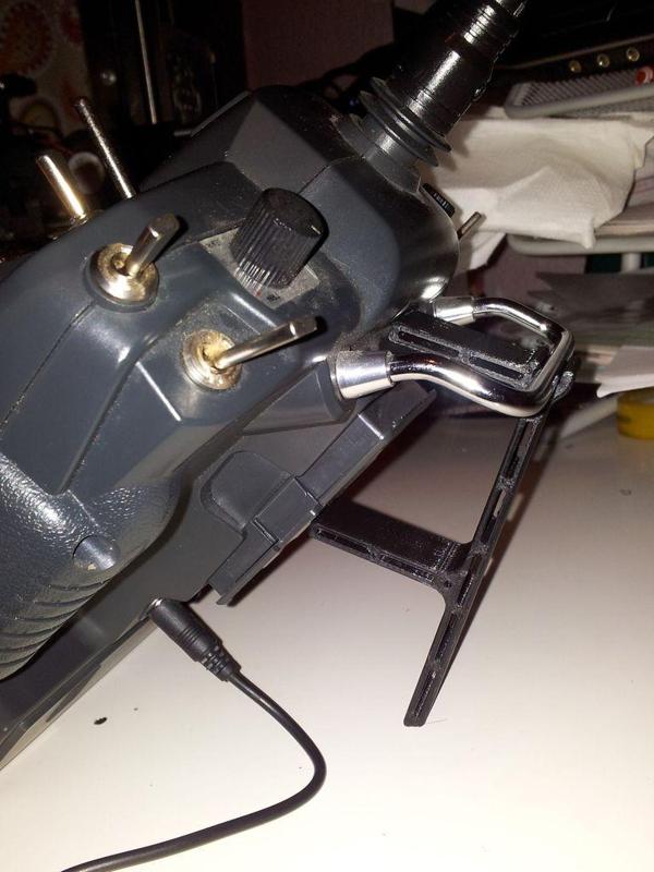  Simple transmitter holder for Turnigy 9x / Eurgle / FlySky / Imax