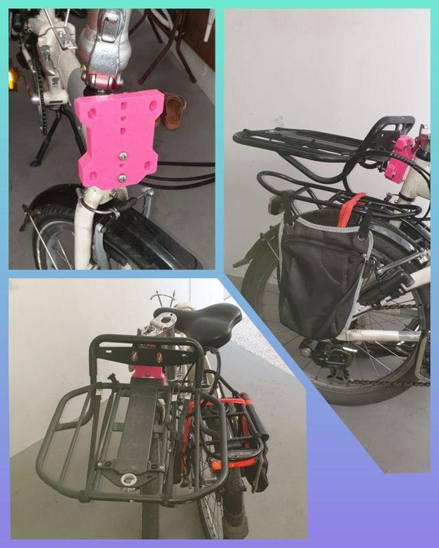 Btwin Elops 900 Rack Folding Bike Adapter