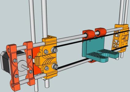 Mendel / Prism Vertical X axis