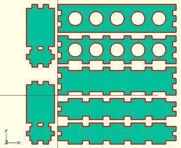 Customizable test tube rack