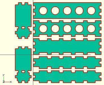 Customizable test tube rack