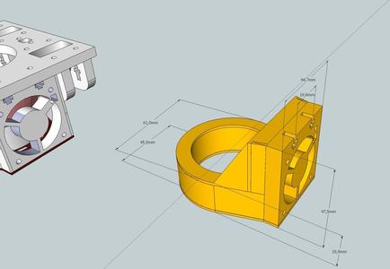  extruder cooling fan _ventola repstrap fan 40mm