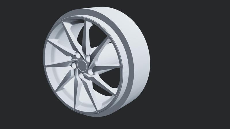 SCALEXTRIC ASTON MARTIN WHEEL