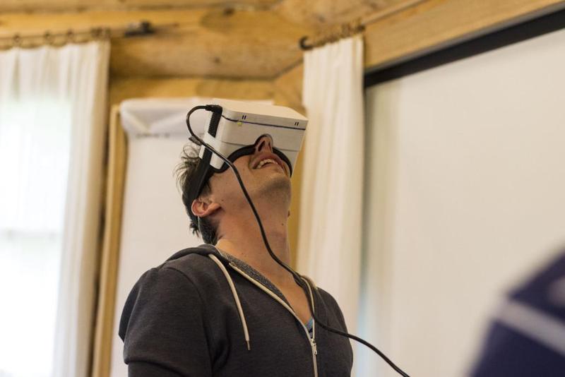 Claire FullHD virtual reality modular HMD; head mounted display