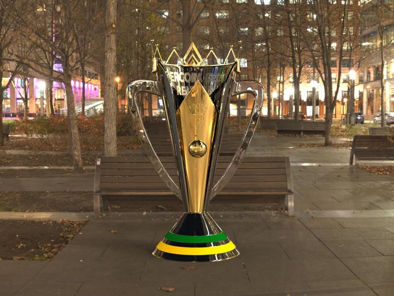 Supercopa Rei do Brasil football trophy