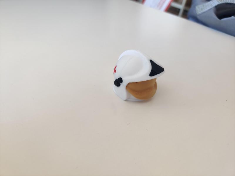 Cover for trailer coupling Red Cross helmet