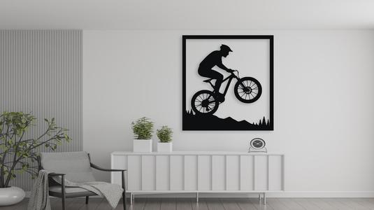 Mountain Bike Wall Decor Art