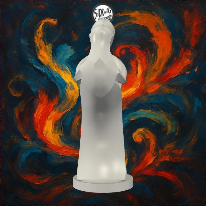 Abstract Wooden Lovers Embrace – SoliDRawinGs SG692