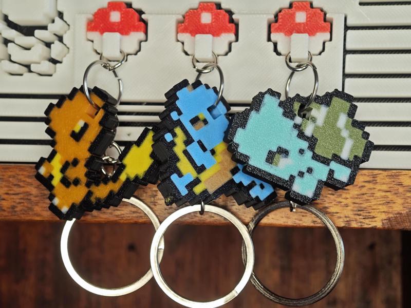 Pokemon Starter Choice Key-chain holder