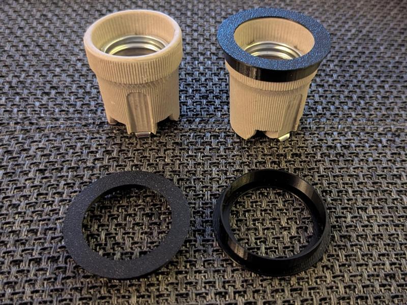 Cover for Ceramic Lamp Socket E27