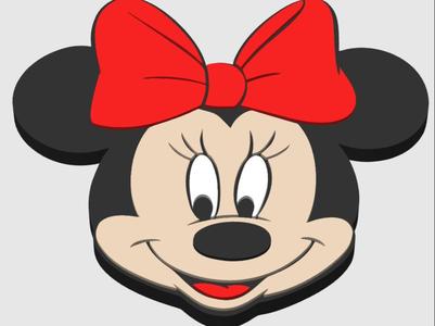 Minnie Mouse Wall Plaque (AMS Needed)