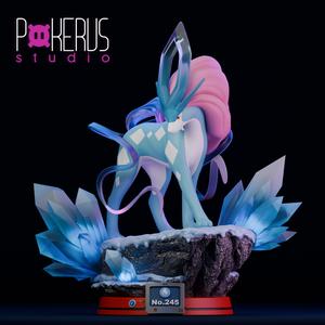 Suicune Statue - Pkrs Studio