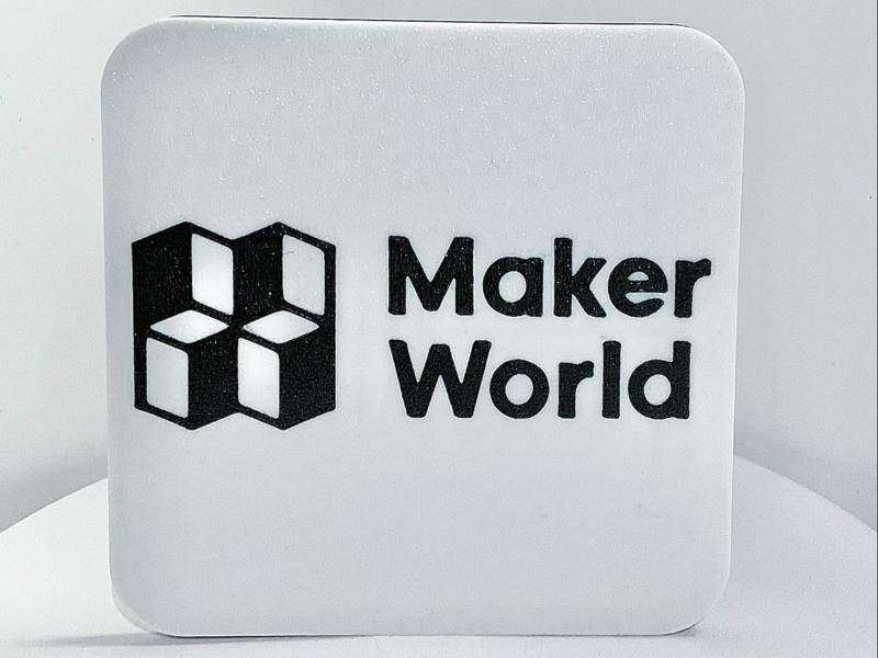 Maker World coaster