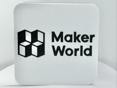 Maker World coaster