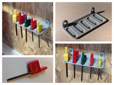 Torx Wrench Holder for Insert Tooling wrenches